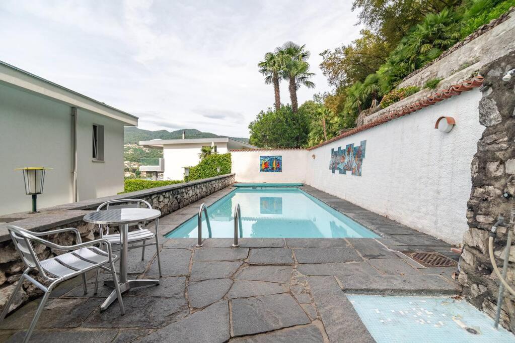 Con Piscina Privata A 100m Dal * Caslano